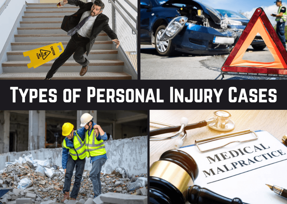 Types of Personal Injury cases